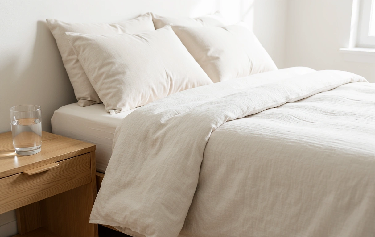 Pokojné prostředí pro spánek