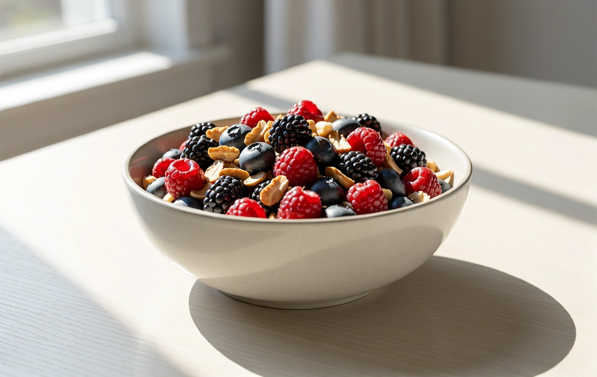 Zdravá snídaně po dobrém spánku